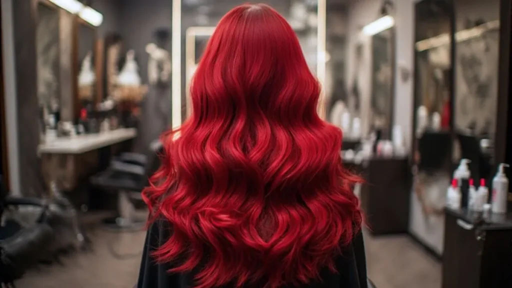 Bright Red Hair