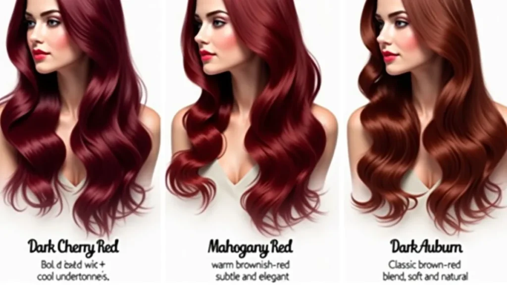 Dark Red Hair Dye