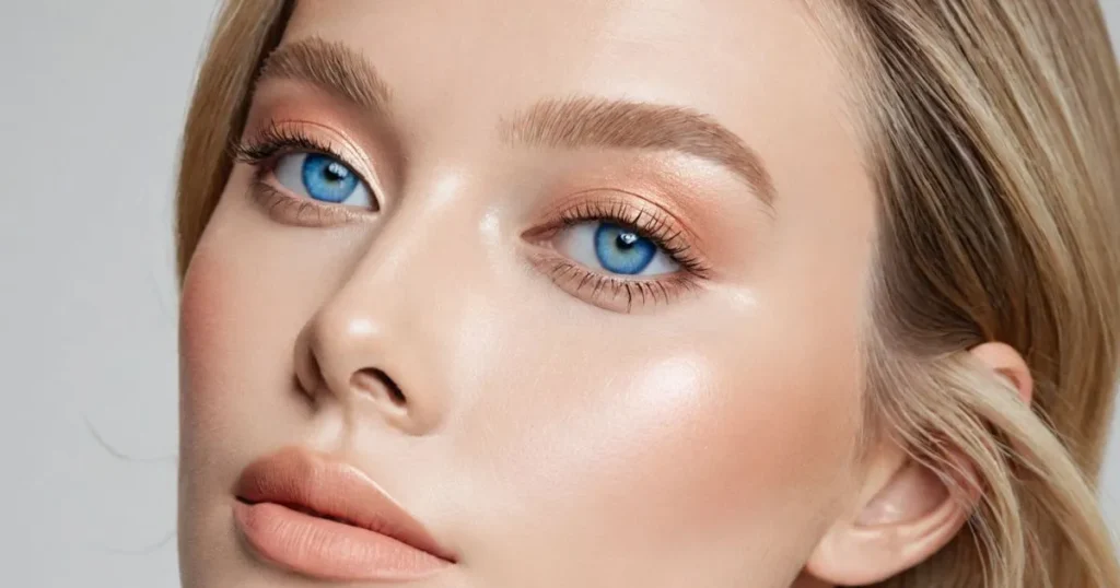 best makeup for blue eyes