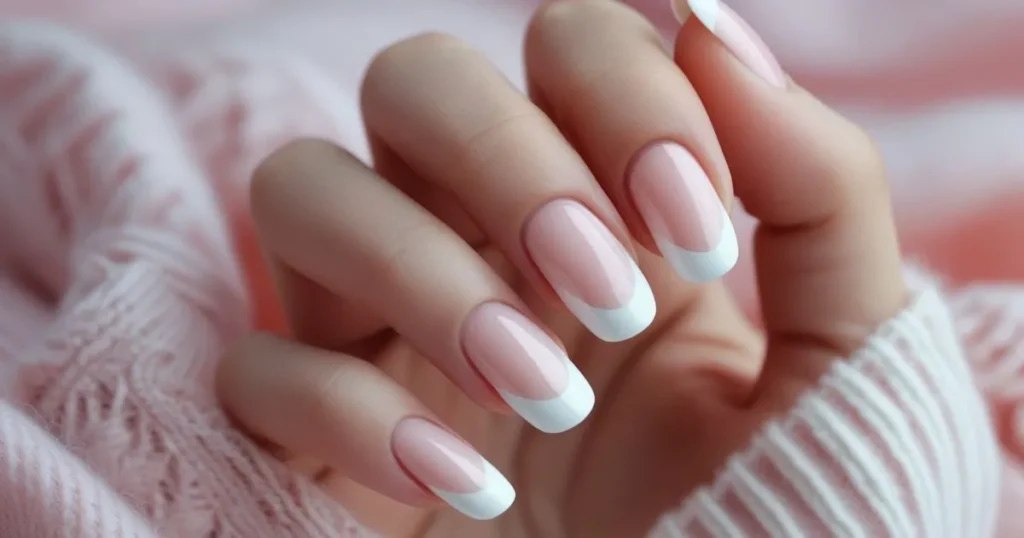 white french tips
