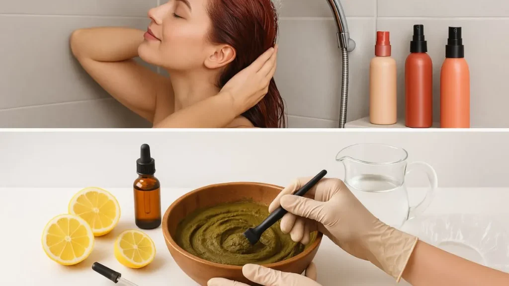 Red Hair Dye for Dark Hair