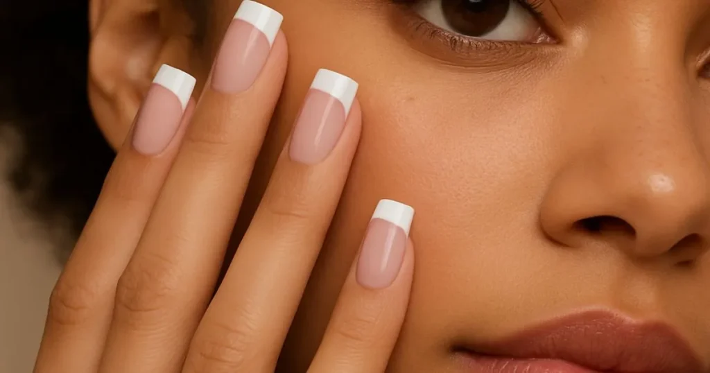 white french tips